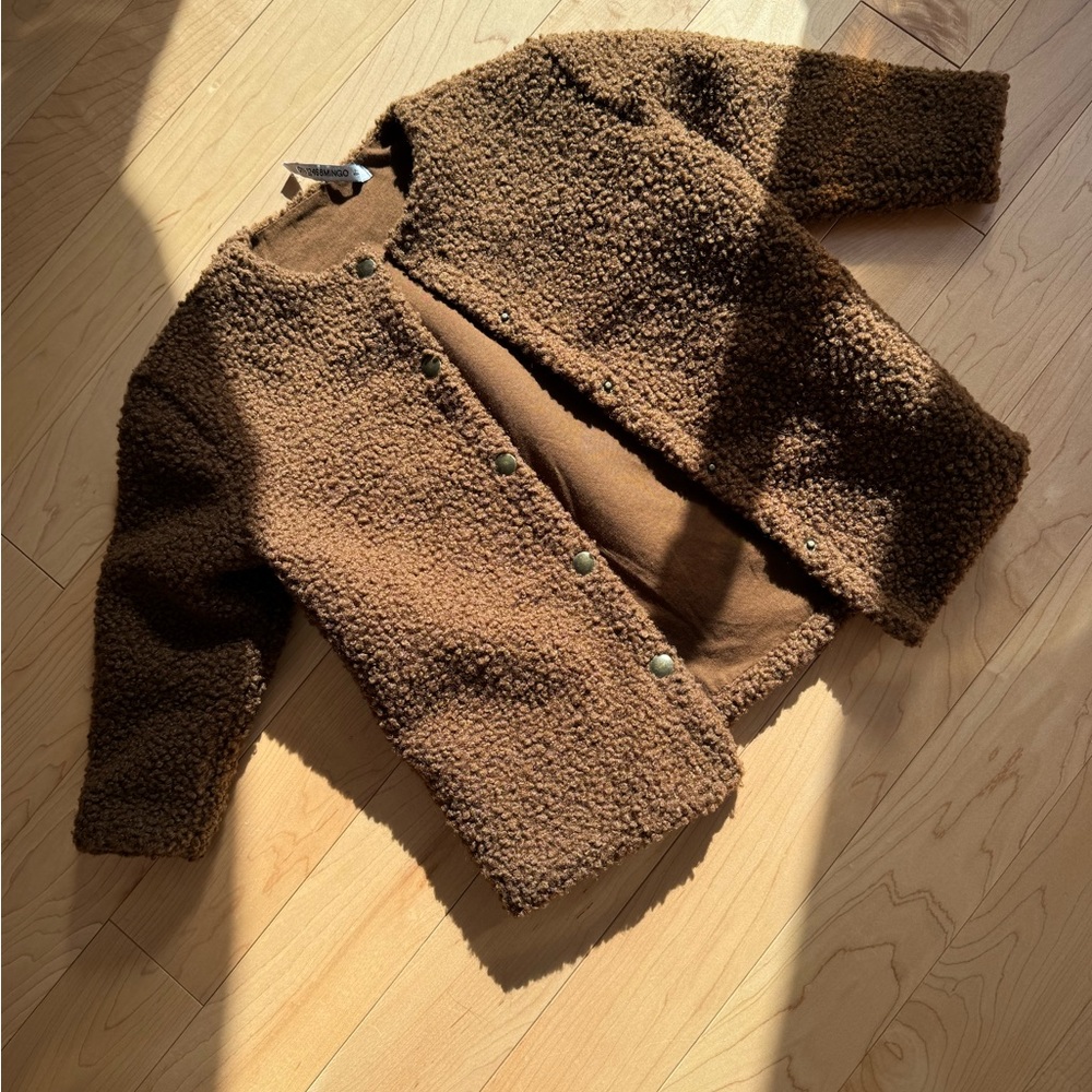 Mingo teddy jacket 1-2 years (fit 3 years)